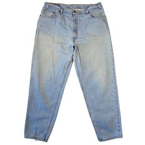 Vtg Levis 560 Comfort Fit Mens Jeans 40x32 Light Tapered Denim Retro 90s Country